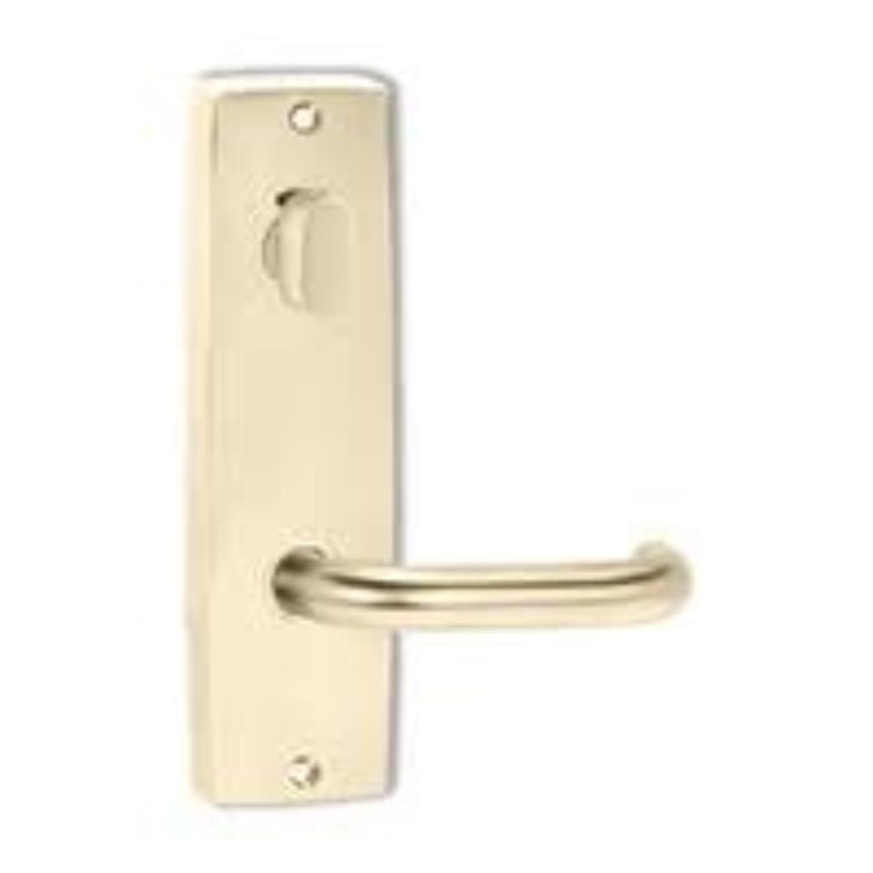 Lockwood 1916 Square End Plate With Privacy Indicator Turn & 70 Lever Polyester Powdercoat 1916/70PC - primehardware