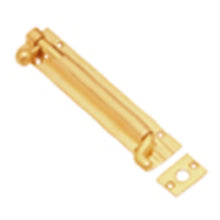 Superior Brass Barrel Bolt Offset Antique Brass 150mm Antique Copper 150x32mm