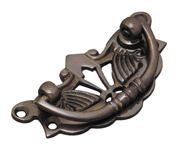Superior Brass Cabinet Fitting Antique Finish Antique Copper 50x100mm