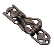 Superior Brass Cabinet Fitting Antique Finish Antique Copper 80x20mm