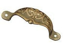 Superior Brass Drawer Pull ATQ 95mm - primehardware