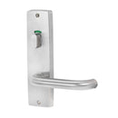 Lockwood 1916 Square End Plate With Privacy Indicator Turn & 70 Lever Satin Chrome 1916/70SC - primehardware
