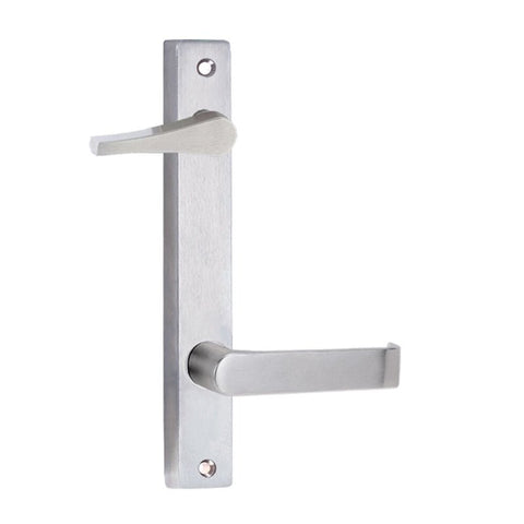Lockwood Square End Plate With Accessible Turn & 59 Lever Satin Chrome 4739/59SC - primehardware