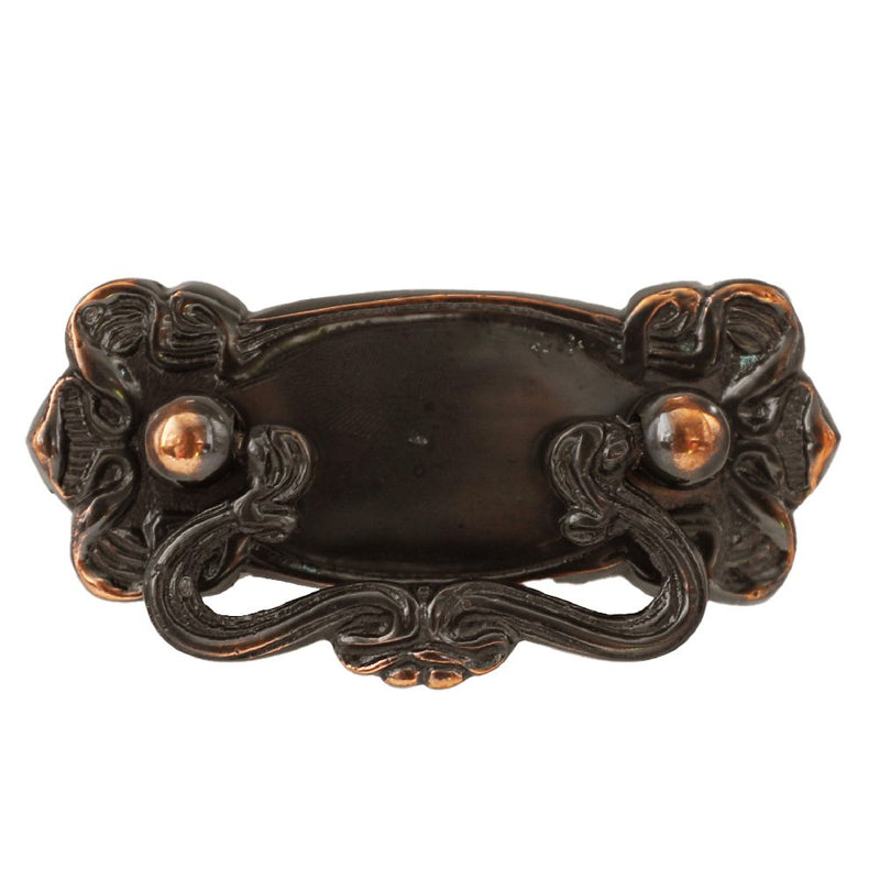 Superior Brass Cabinet Fitting Art Nouveau ATQ