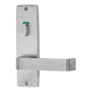 Lockwood 1916 Square End Plate With Privacy Indicator Turn & 90 Lever Satin Chrome 1916/90SC - primehardware