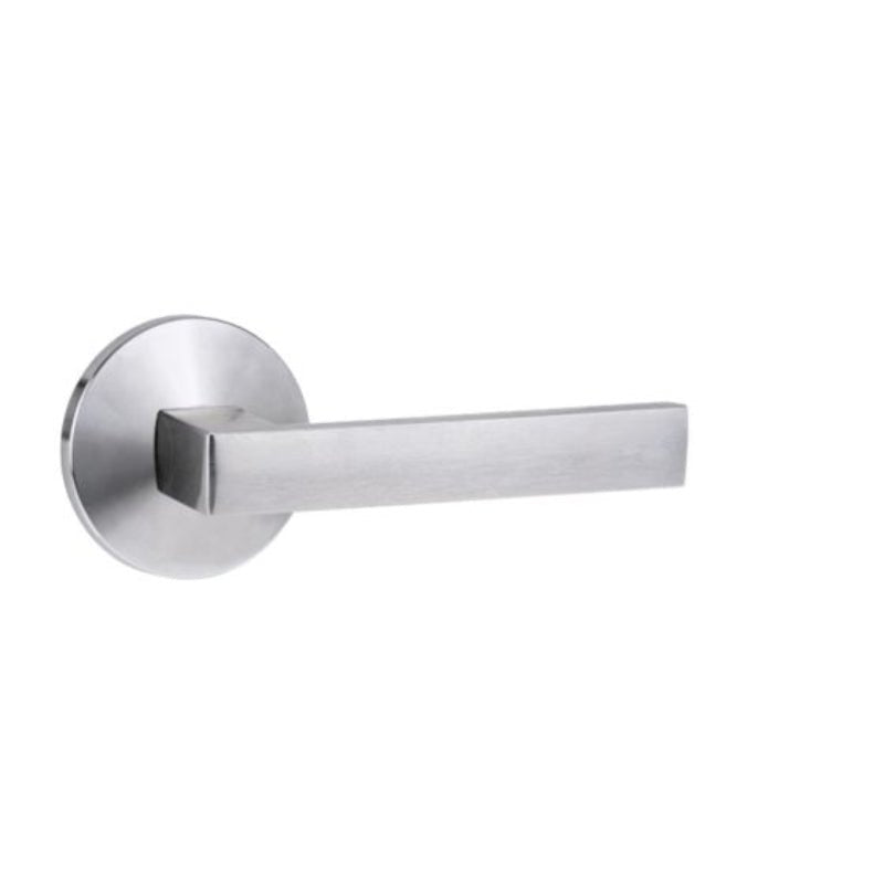 Lockwood 1360 Series 101 Lever on Round Rose Full Set Polyester Powdercoat 1360/1361/101PC - primehardware