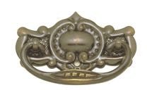 Superior Brass Cabinet Fitting Antique Finish Antique Copper 40x68mm