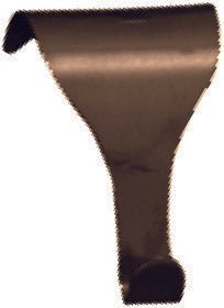 Superior Brass Picture Hook Plain Antique Finish Antique Copper 35x50mm