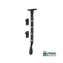 TRADCO CASEMENT STAY MATT BLACK 200MM TD1919 - primehardware