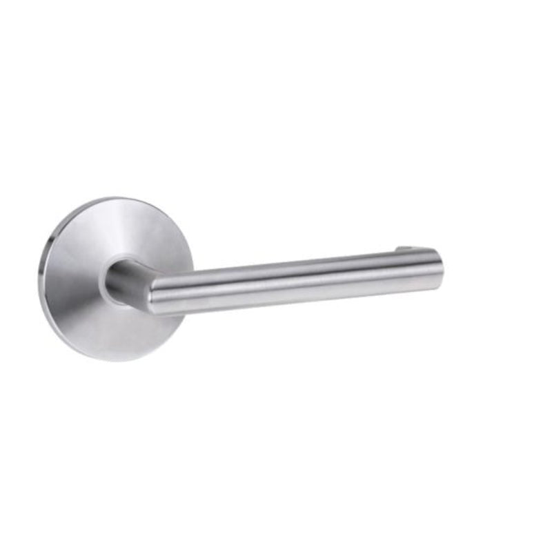 Lockwood 1360 Series 155 Lever On Round Rose Full Set Polyester Powdercoat 1360/1361/155PC - primehardware