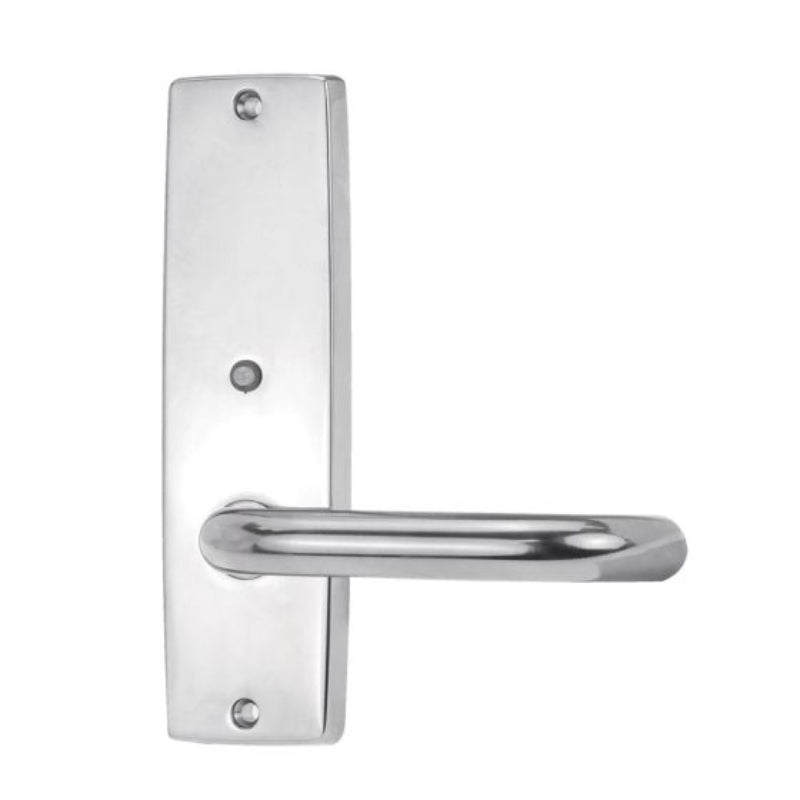 Lockwood 1922 Square End Plate With LED & 70 Lever Chrome Plate 1922/70CP - primehardware