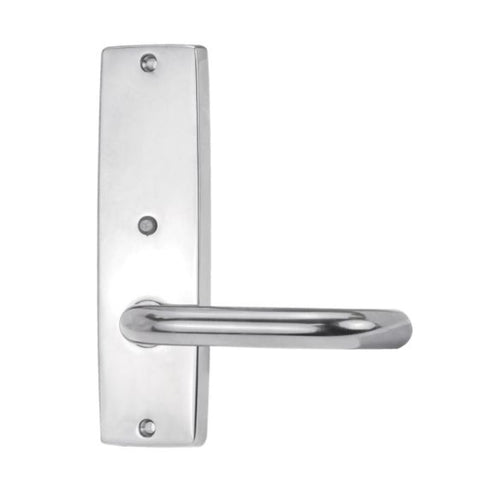 Lockwood 1922 Square End Plate With LED & 70 Lever Chrome Plate 1922/70CP - primehardware