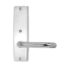 Lockwood 1922 Square End Plate With LED & 70 Lever Chrome Plate 1922/70CP - primehardware