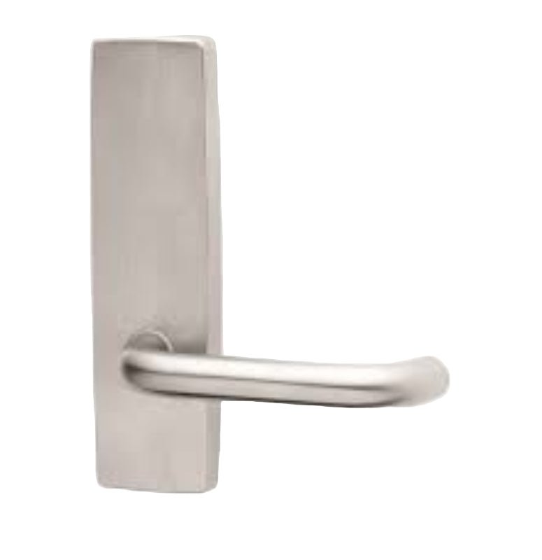 Lockwood 1809 Square End Plate & Fixed 41 Lever Satin Chrome 1809/41RSC