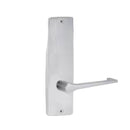Lockwood 1909 Int Square End Plate With Fixed Knob 20 Satin Chrome 1909/20SC - primehardware