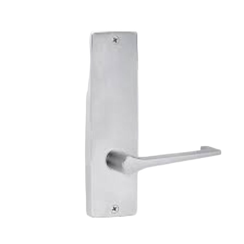Lockwood 1909 Int Square End Plate With Fixed Knob 20 Satin Chrome 1909/20SC