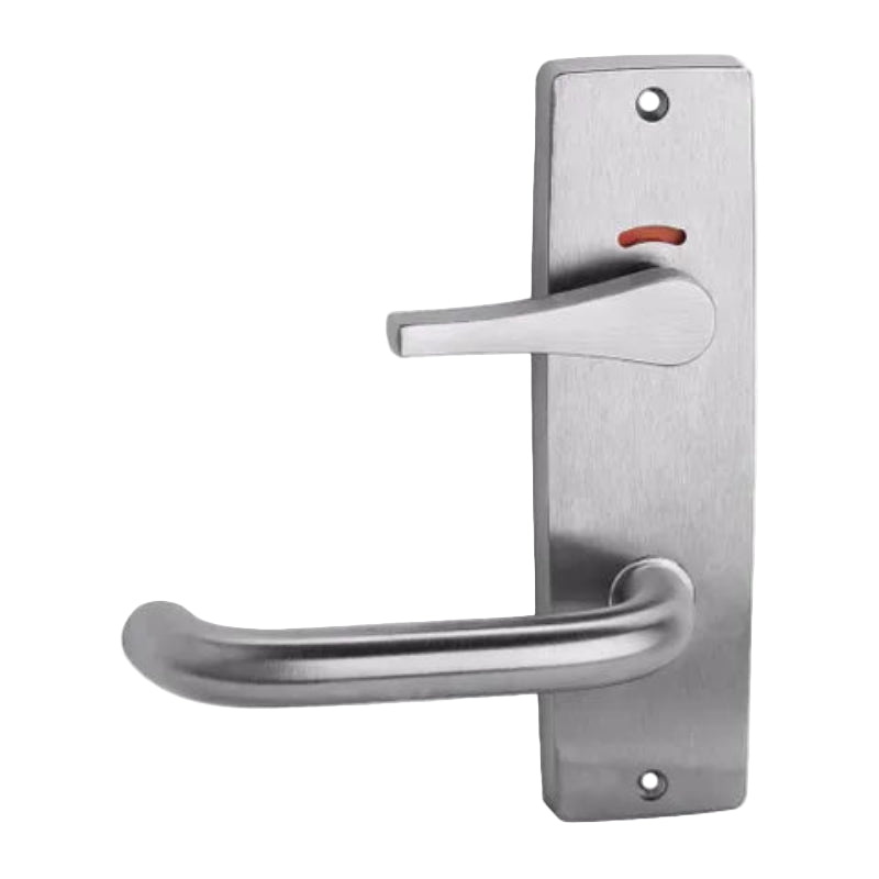 Lockwood 1941 Square End Plate Privacy Ind Disabled Turn & 70 Lever Satin Brass 1941/70SB - primehardware