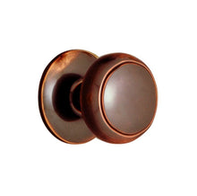 Superior Brass Knob Latch Antique Finish 52mm Antique Copper 52mm Dia / 52mm BackPlate (Pair)