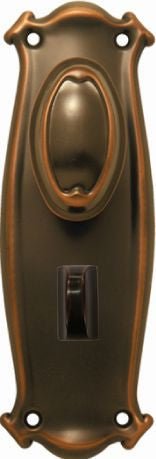 Superior Brass Knob Lock Privacy Antique Finish Antique Copper 190x60mm (Pair)