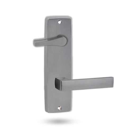 Lockwood 1939 Square End Plate With Disabled Turn & 101 Lever Polyester Powdercoat 1939/101PC - primehardware