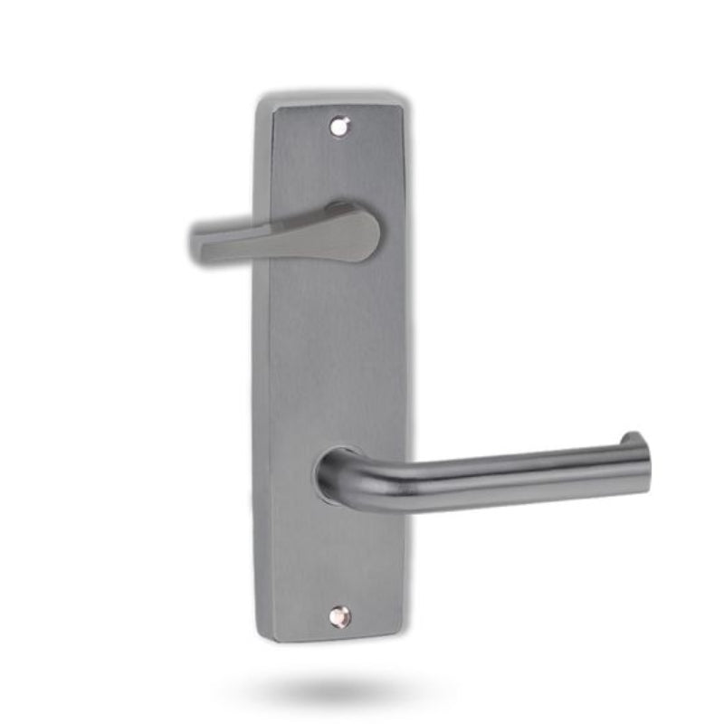 Lockwood 1939 Square End Plate With Disabled Turn & 102 Lever Polyester Powdercoat 1939/102PC - primehardware