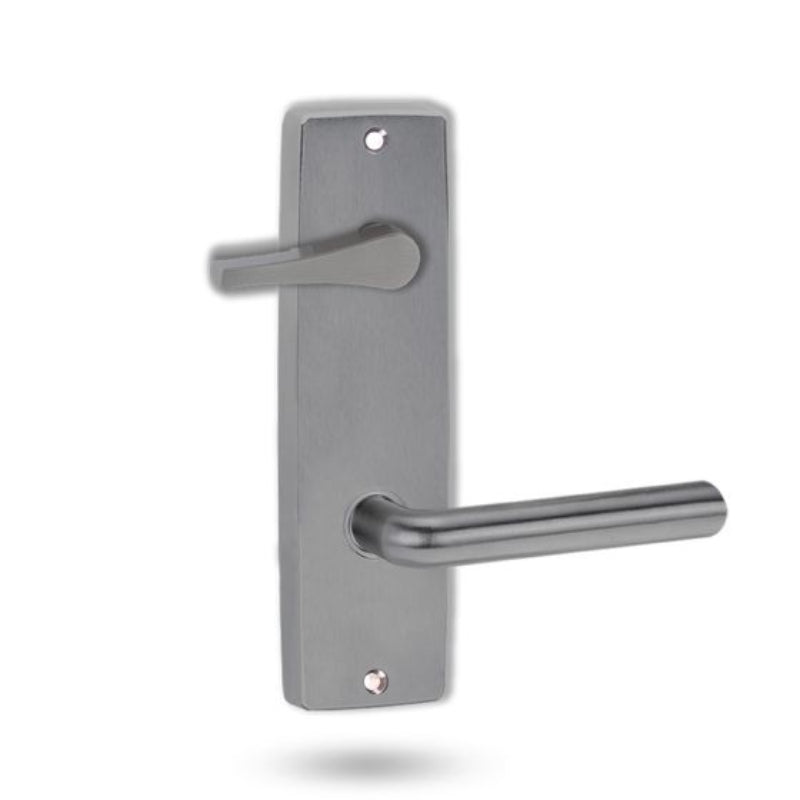 Lockwood 1939 Square End Plate With Disabled Turn & 104 Lever Satin Chrome 1939/104SC - primehardware