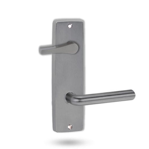 Lockwood 1939 Square End Plate With Disabled Turn & 104 Lever Satin Chrome 1939/104SC - primehardware