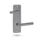 Lockwood 1939 Square End Plate With Disabled Turn & 104 Lever Satin Chrome 1939/104SC - primehardware