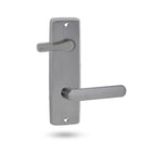 Lockwood 1939 Square End Plate With Disabled Turn & 106 Lever Polyester Powdercoat 1939/106PC - primehardware