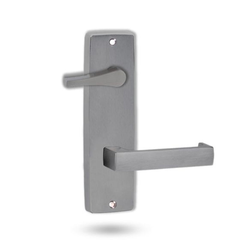 Lockwood 1939 Square End Plate With Disabled Turn & 112 Lever Polyester Powdercoat 1939/112PC - primehardware