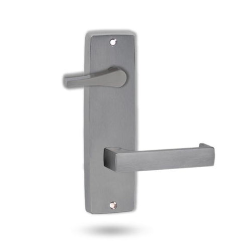 Lockwood 1939 Square End Plate With Disabled Turn & 112 Lever Polyester Powdercoat 1939/112PC - primehardware
