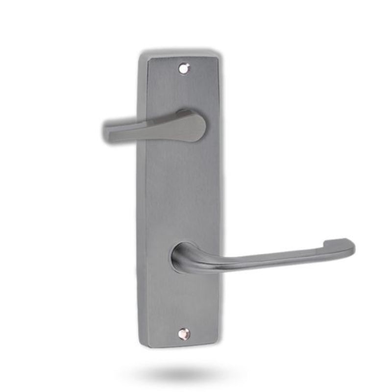 Lockwood 1939 Square End Plate With Disabled Turn & 115 Lever Polyester Powdercoat 1939/115PC - primehardware