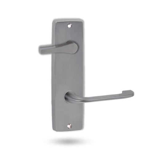 Lockwood 1939 Square End Plate With Disabled Turn & 115 Lever Polyester Powdercoat 1939/115PC - primehardware
