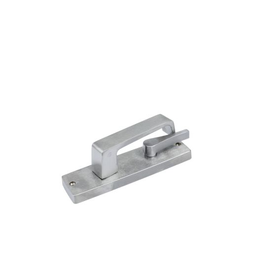 Lockwood 1939 Square End Plate With Disabled Turn & 115 Lever Satin Chrome 1939/115SC