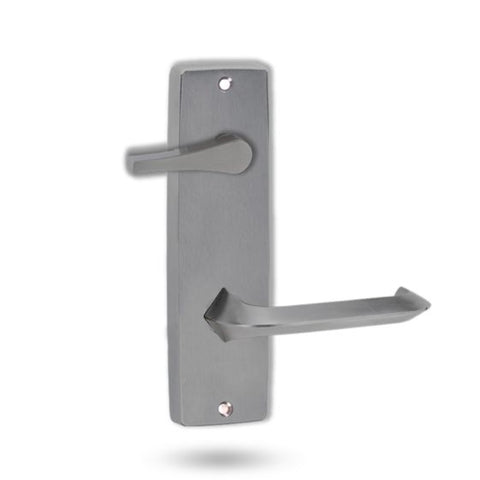 Lockwood 1939 Square End Plate With Disabled Turn & 116 Lever Polyester Powdercoat 1939/116PC - primehardware