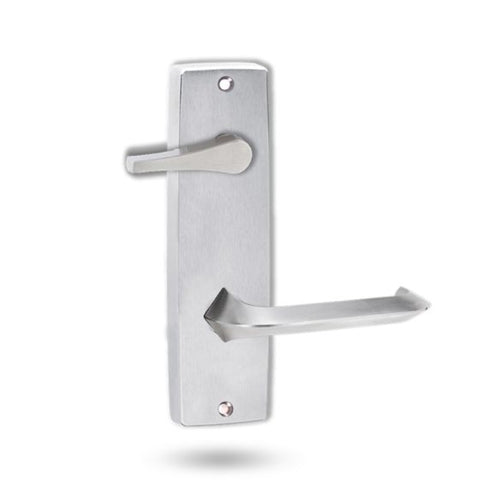 Lockwood 1939 Square End Plate With Disabled Turn & 116 Lever Satin Chrome 1939/116SC - primehardware
