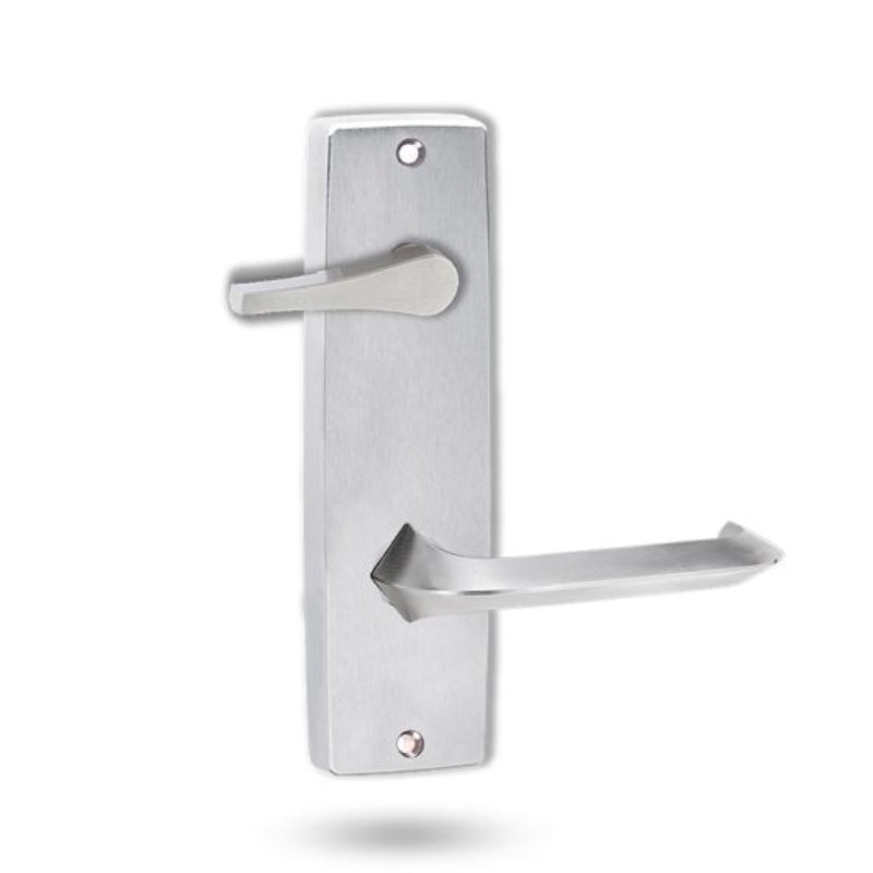 Lockwood 1939 Square End Plate With Disabled Turn & 116 Lever Satin Chrome 1939/116SC
