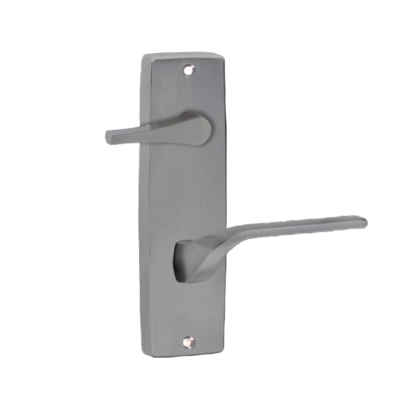 Lockwood 1939 Square End Plate With Disabled Turn & 122 Left Hand Lever Polyester Powdercoat 1939/122LPC