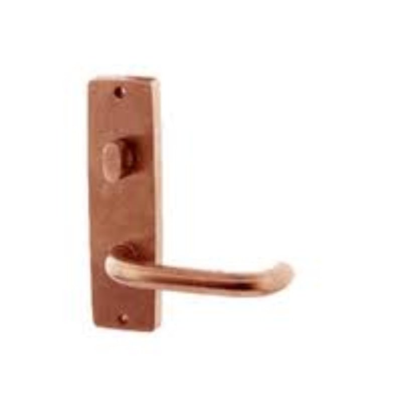 Lockwood 1904 Square End Plate with Turn & 112 Lever Polished Brass 1904/112PB