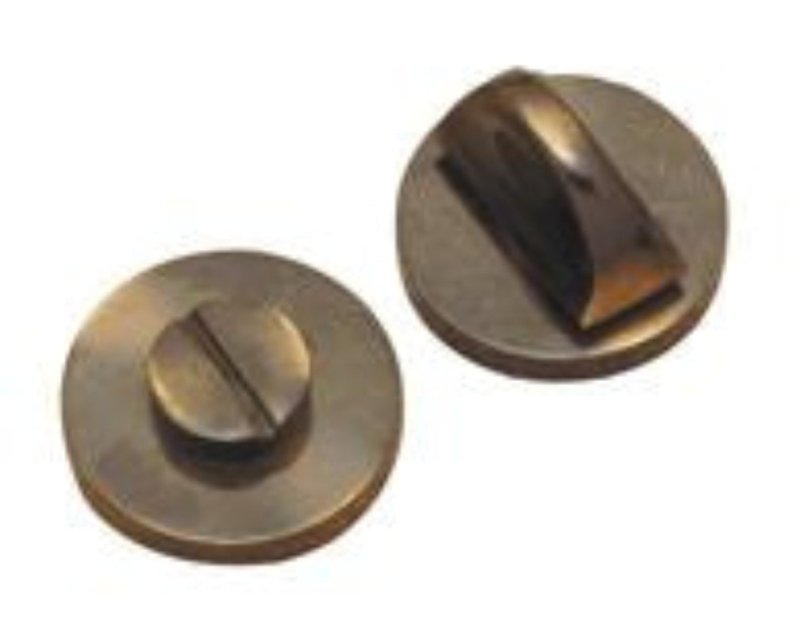 Austyle Privacy Turn Snib Rnd.Concealed Antique Brass 36mm 29038 - primehardware