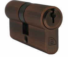 AUSTYLE Euro Double Cylinder 5 pin C4 (Independent Cam) Antique Brass 65mm 29144