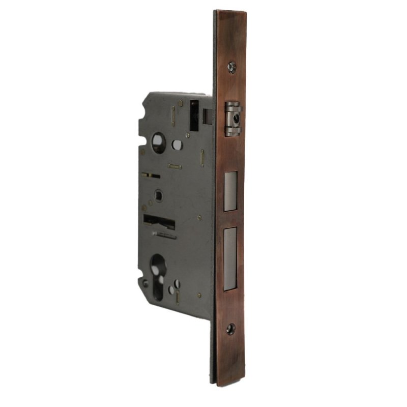 Austyle 304SS myLOCK Integrated Roller/Privacy/Dead Lock Antique Brass 60mm 29217 - primehardware