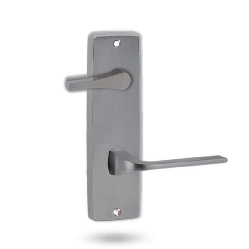 Lockwood 1939 Square End Plate With Disabled Turn & 123 Lever Polyester Powdercoat 1939/123PC - primehardware