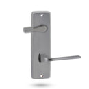 Lockwood 1939 Square End Plate With Disabled Turn & 123 Lever Polyester Powdercoat 1939/123PC - primehardware
