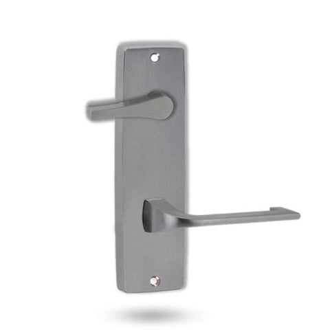 Lockwood 1939 Square End Plate With Disabled Turn & 124 Lever Polyester Powdercoat 1939/124PC - primehardware
