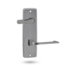 Lockwood 1939 Square End Plate With Disabled Turn & 124 Lever Polyester Powdercoat 1939/124PC - primehardware