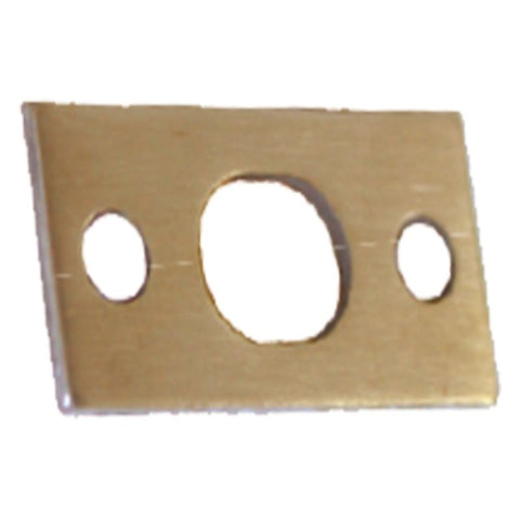 Superior Brass Flush or Barrel Bolt Flat Keeper ATQ - primehardware