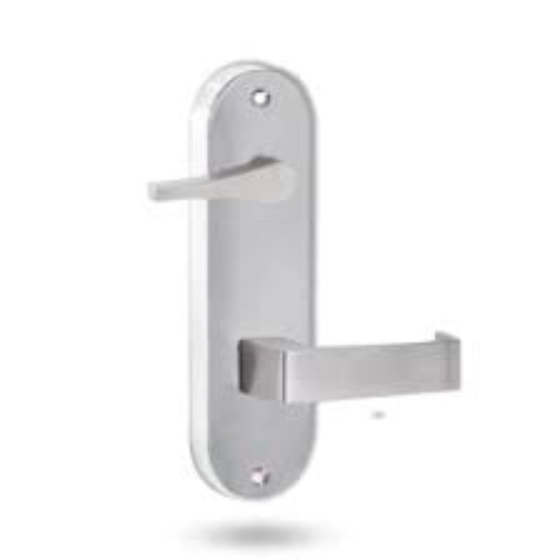 Lockwood 2939 Interior Round End Plate with Disabled Accessibility Turn & Lever 155 Satin Chrome 2939/155SC - primehardware