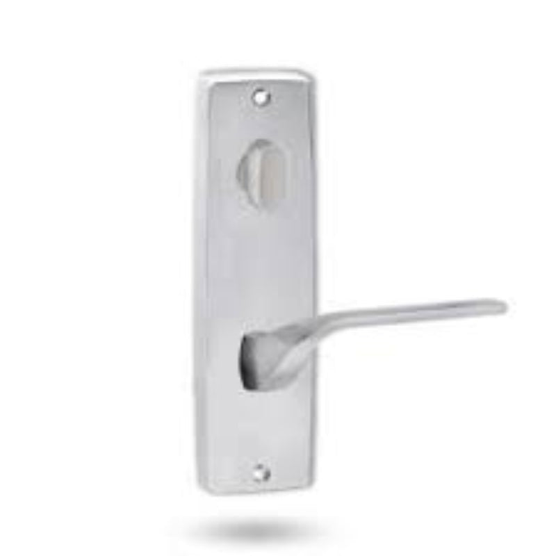 Lockwood 1904 Square End Plate with Turn & 112 Lever Polyester Powdercoat 1904/112PC - primehardware