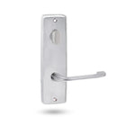 Lockwood 1904 Square End Plate with Turn & 115 Lever Polyester Powdercoat 1904/115PC - primehardware